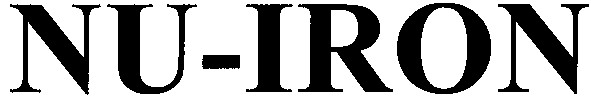 nu-iron