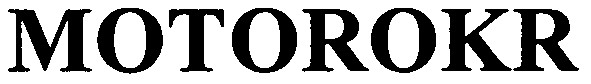 motorokr