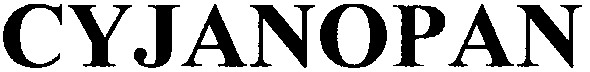 cyjanopan