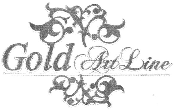 gold art line