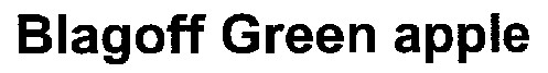 blagoff green apple