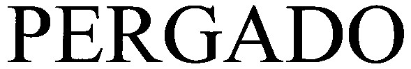 pergado