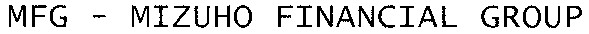 mfg-mizuho financial group