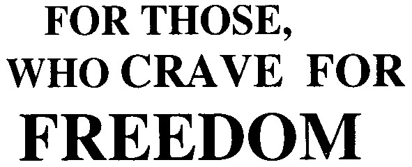 for those,who crave for