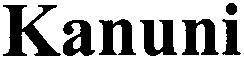 kanuni