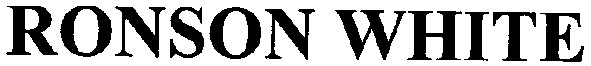 ronson white