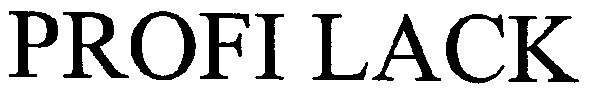 profi lack