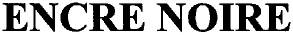 encre noire