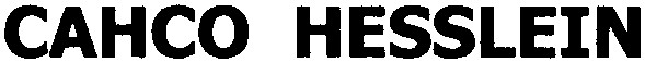 cahco hesslein