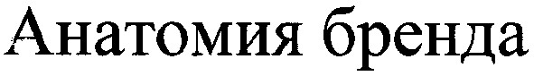 анатомия бренда