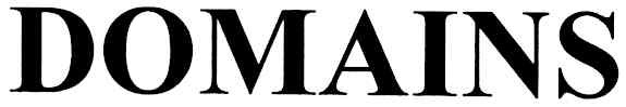 domains