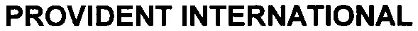 provident international