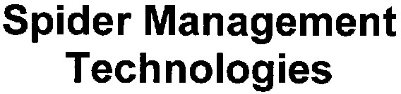 spider management technologies