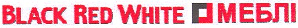 black red white