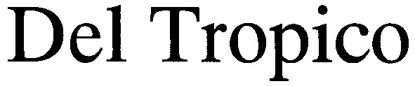 del tropico