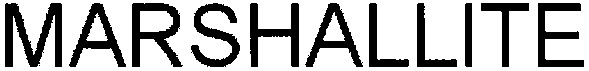 marshallite