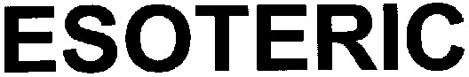 esoteric