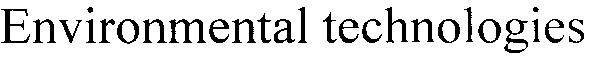 environmental technologies