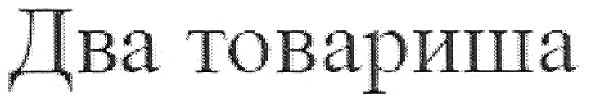 два товариша