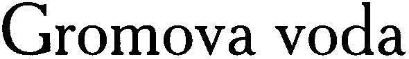 gromova voda