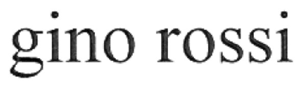 gino rossi