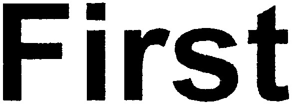 first