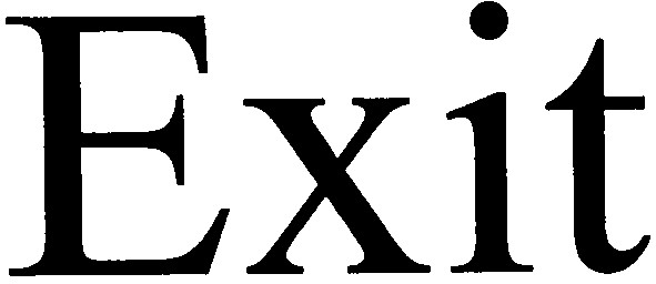 exit