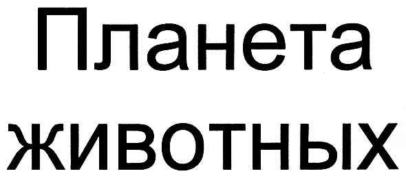 планета животных