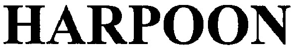 harpoon