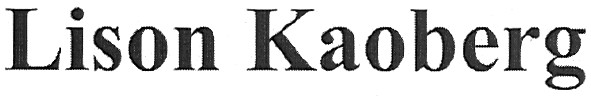 lison kaoberg