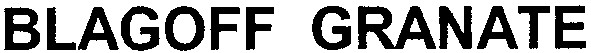 blagoff granate
