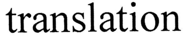 translation