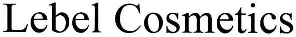 lebel cosmetics