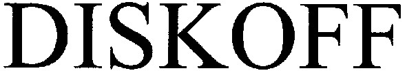 diskoff
