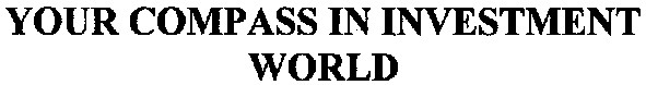 your compass in investment world