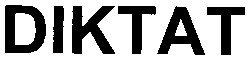 diktat