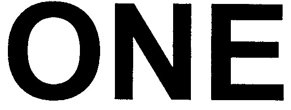 one