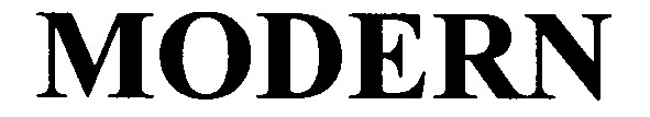 modern