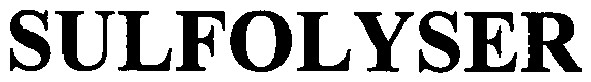 sulfolyser