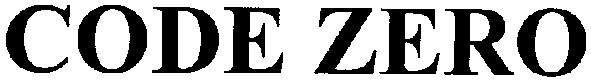 code zero