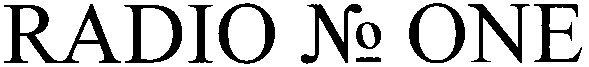 radio № one