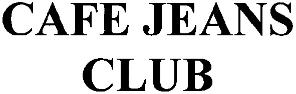 cafe jeans club