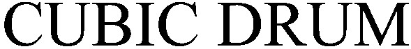 cubic drum