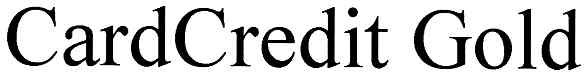 cardcredit gold
