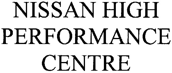 nissan high performance centre
