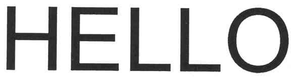 hello