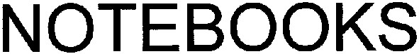 notebooks