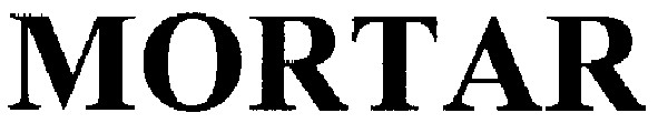 mortar