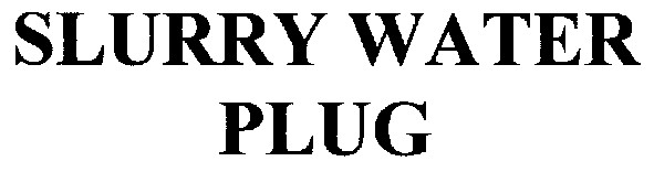 slurry water