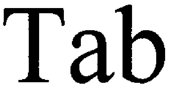 tab